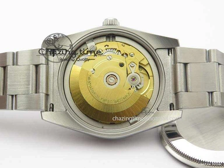 0120 Oyster Perpetual 34mm Ladies 114300 1:1 Best Edition Champagne Dial On SS Bracelet A FlexibleFit 3804